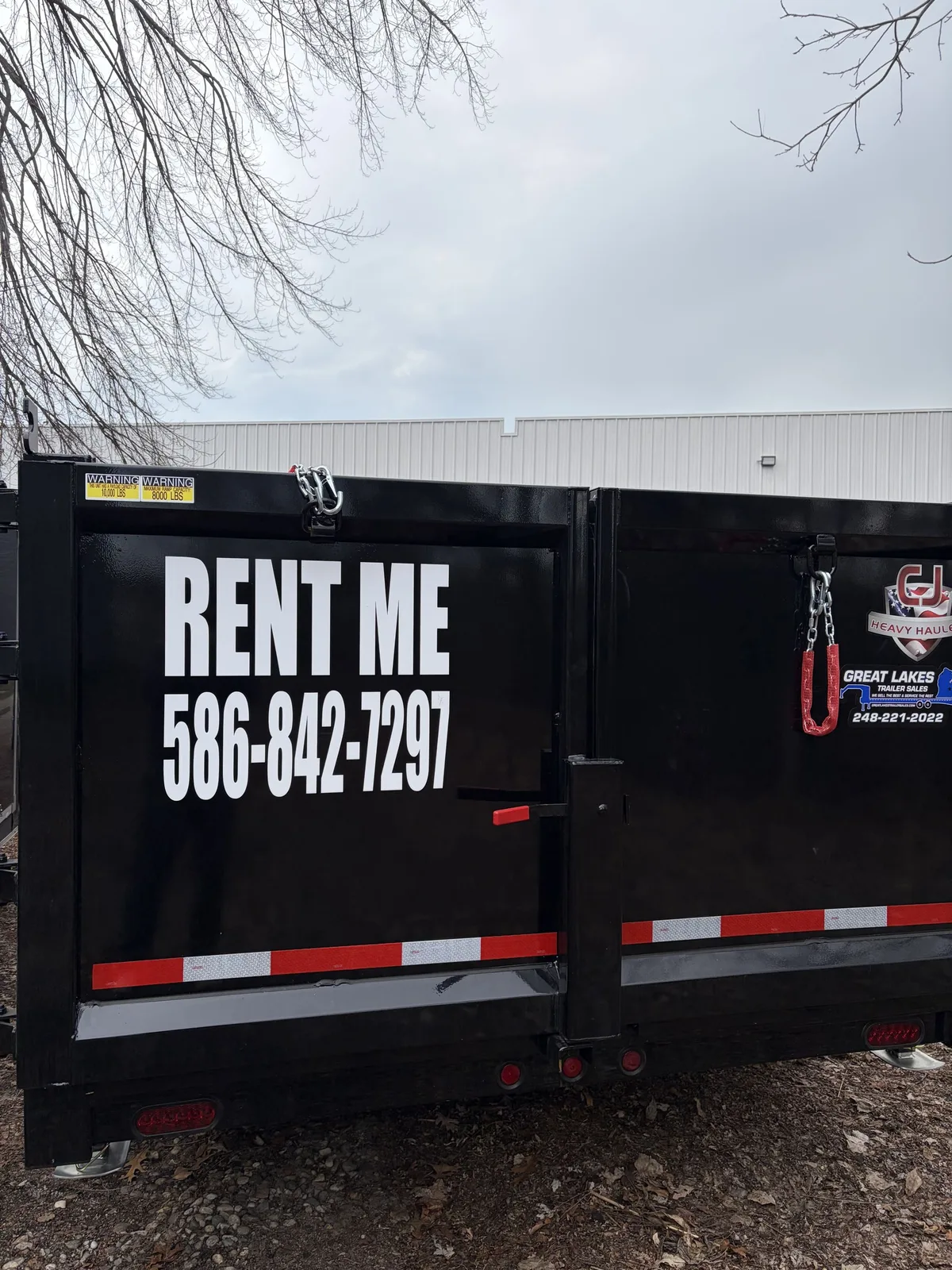 dumpster trailer rental and junk removal services